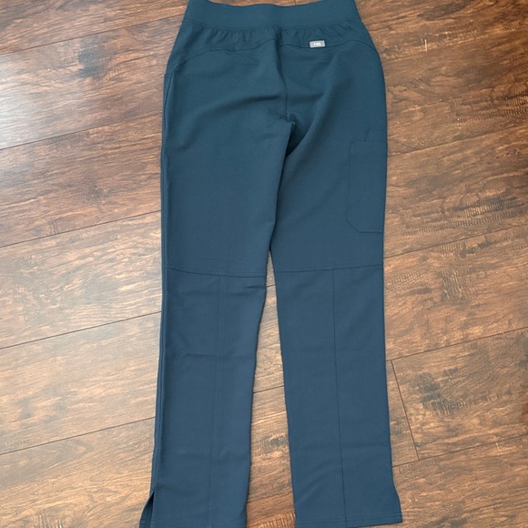 Navy Blue Drawstring Pants - Picture 2 of 3